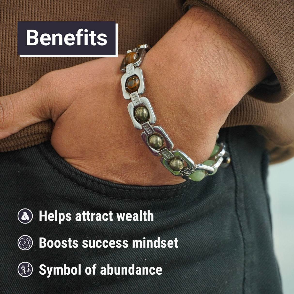 Rinmukteshwar Siddh Metal Dhan Yog™ Bracelet – Silver Plated