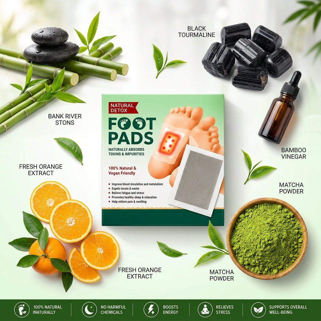 Zenivo Premium Detox Foot Patches🎉Buy 1 Get 1 Free🎁