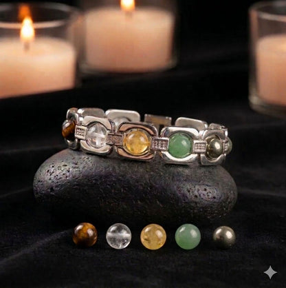 Rinmukteshwar Siddh Metal Dhan Yog™ Bracelet – Silver Plated