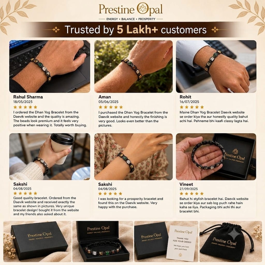 Rinmukteshwar Siddh Metal Dhan Yog™ Bracelet – Matte Black