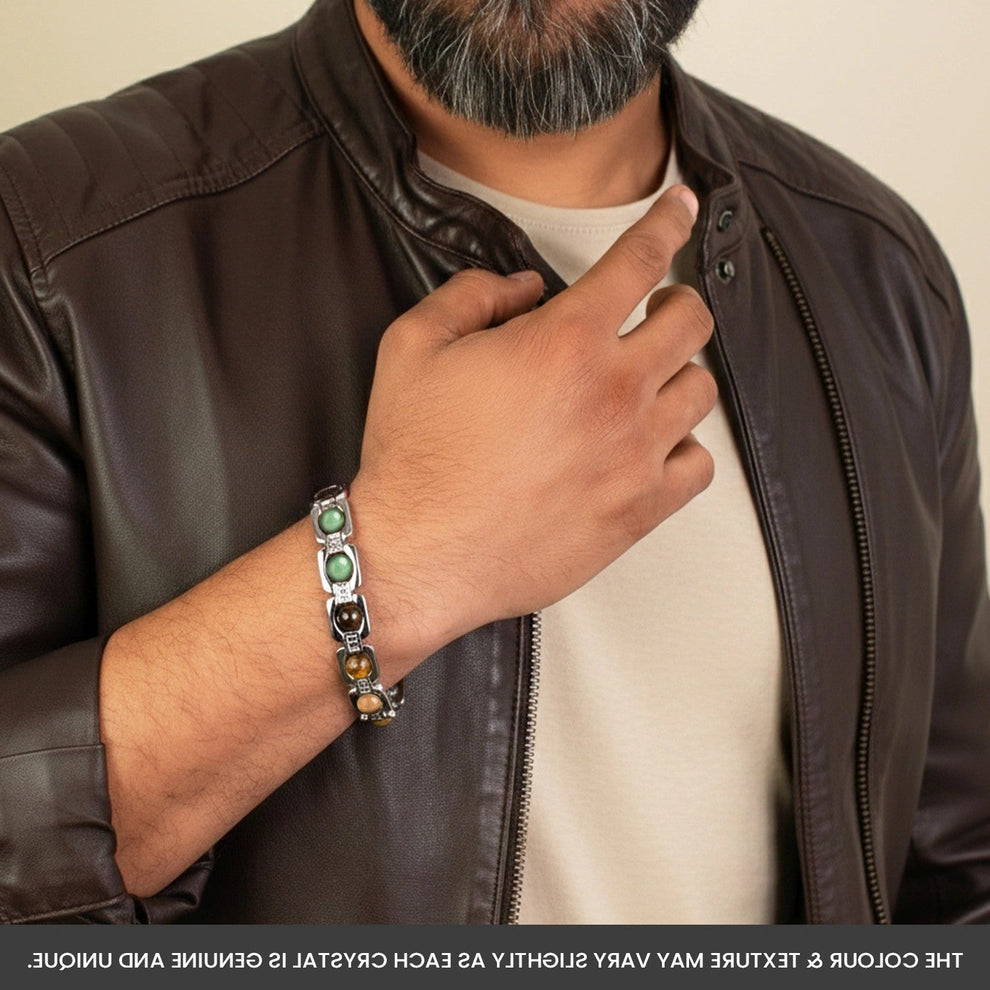 Rinmukteshwar Siddh Metal Dhan Yog™ Bracelet – Silver Plated